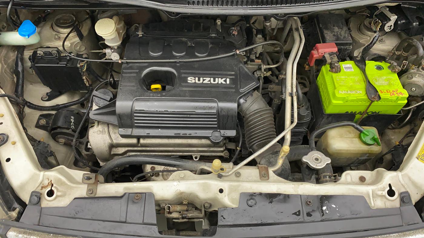 2012 Maruti Wagon R 1.0 LXI CNG, CNG, Manual, 96,652 km, Open Bonet