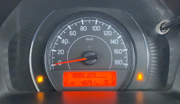2019 Maruti New Wagon-R LXI CNG 1.0 L, CNG, Manual, 48,251 km, Odometer Image