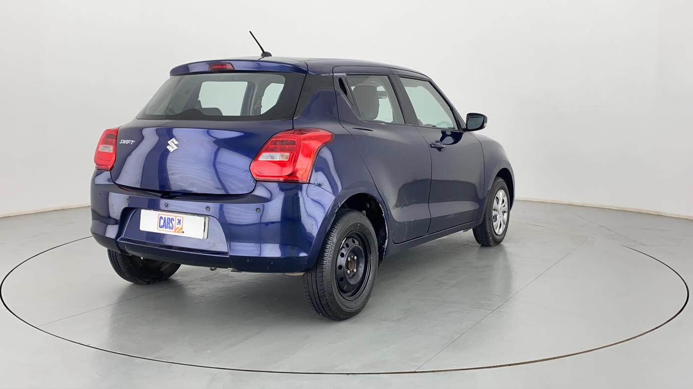 2018 Maruti Swift VXI, Petrol, Manual, 12,388 km, Right Back Diagonal