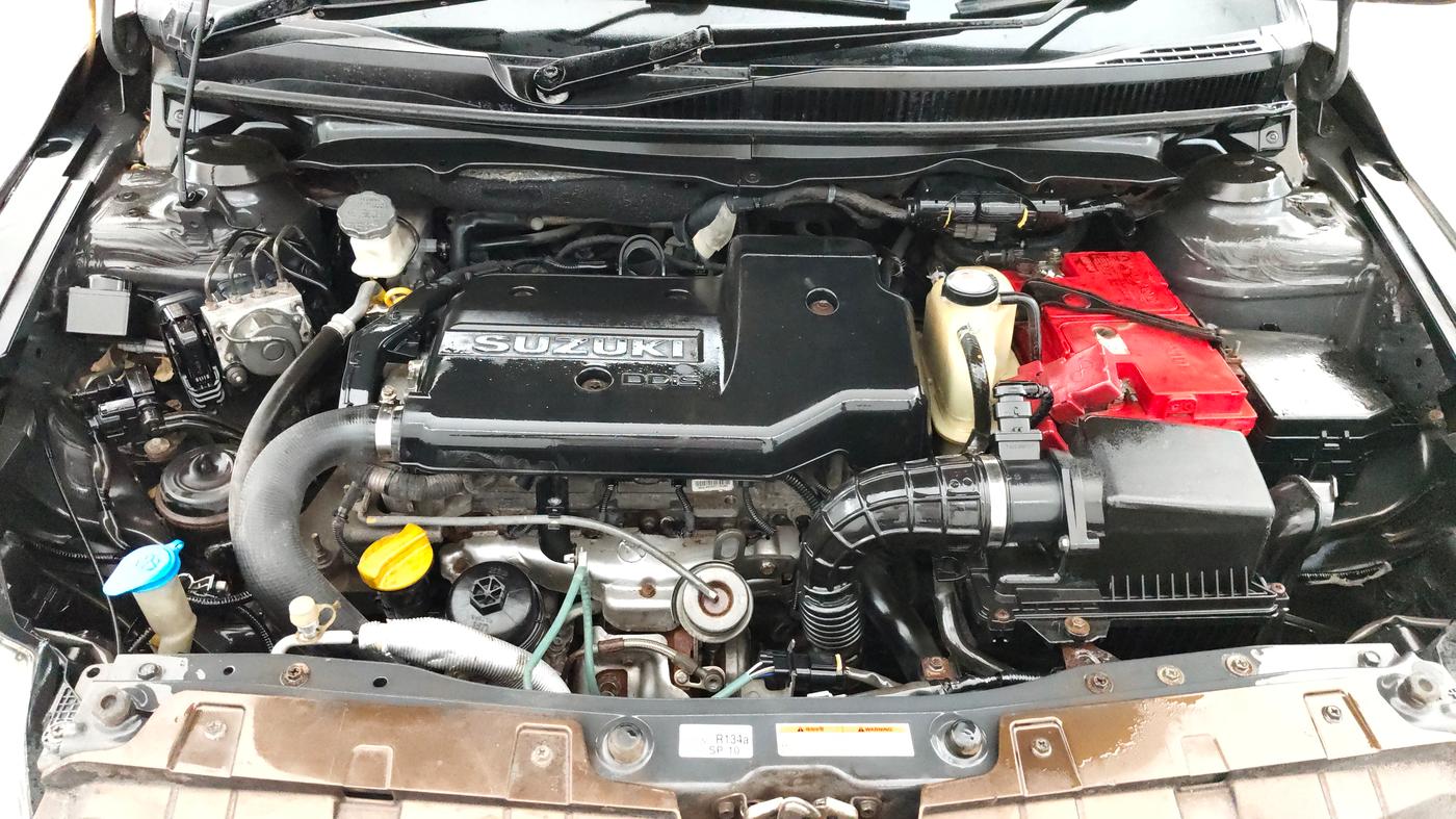 2017 Maruti Ciaz ZDI SHVS, Diesel, Manual, 74,555 km, Engine View