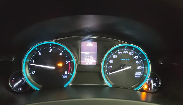 2017 Maruti Ciaz ZDI SHVS, Diesel, Manual, 74,544 km, Odometer Image