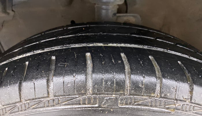 2018 Maruti Celerio VXI AMT (O), Petrol, Automatic, 67,906 km, Left Front Tyre Tread