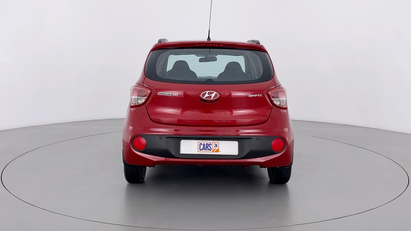 2018 Hyundai Grand i10 SPORTZ 1.2 KAPPA VTVT, Petrol, Manual, 37,952 km, Back/Rear