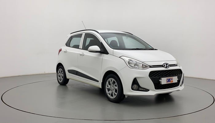2019 Hyundai Grand i10 SPORTZ 1.2 KAPPA VTVT, Petrol, Manual, 43,266 km, Right Front Diagonal