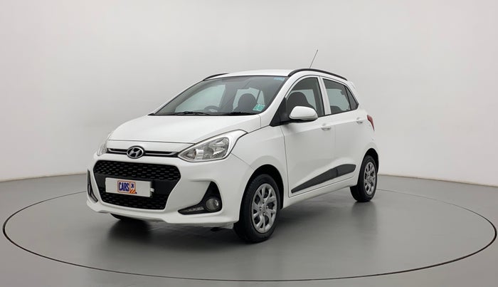 2019 Hyundai Grand i10 SPORTZ 1.2 KAPPA VTVT, Petrol, Manual, 43,266 km, Left Front Diagonal