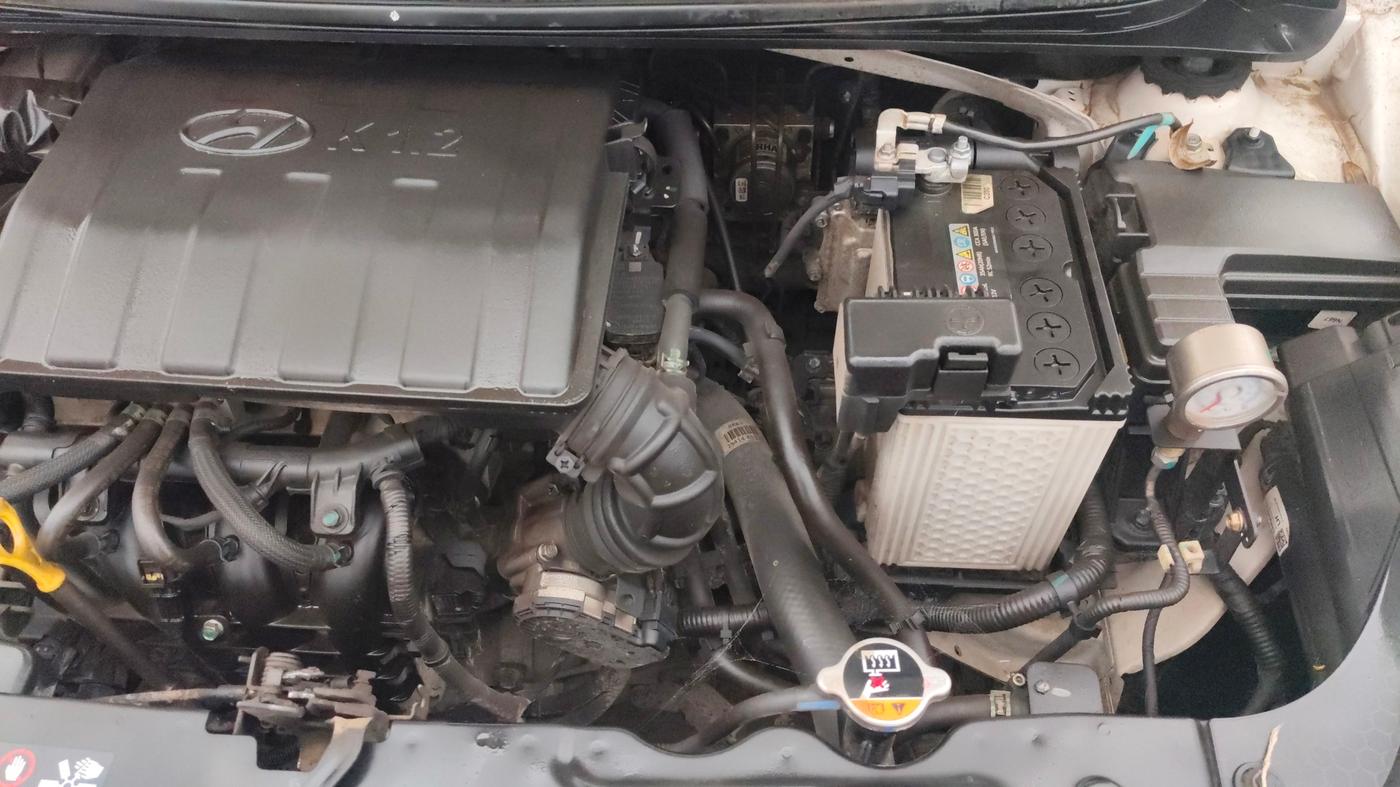 2022 Hyundai AURA S 1.2 CNG, CNG, Manual, 32,964 km, Engine View - Left