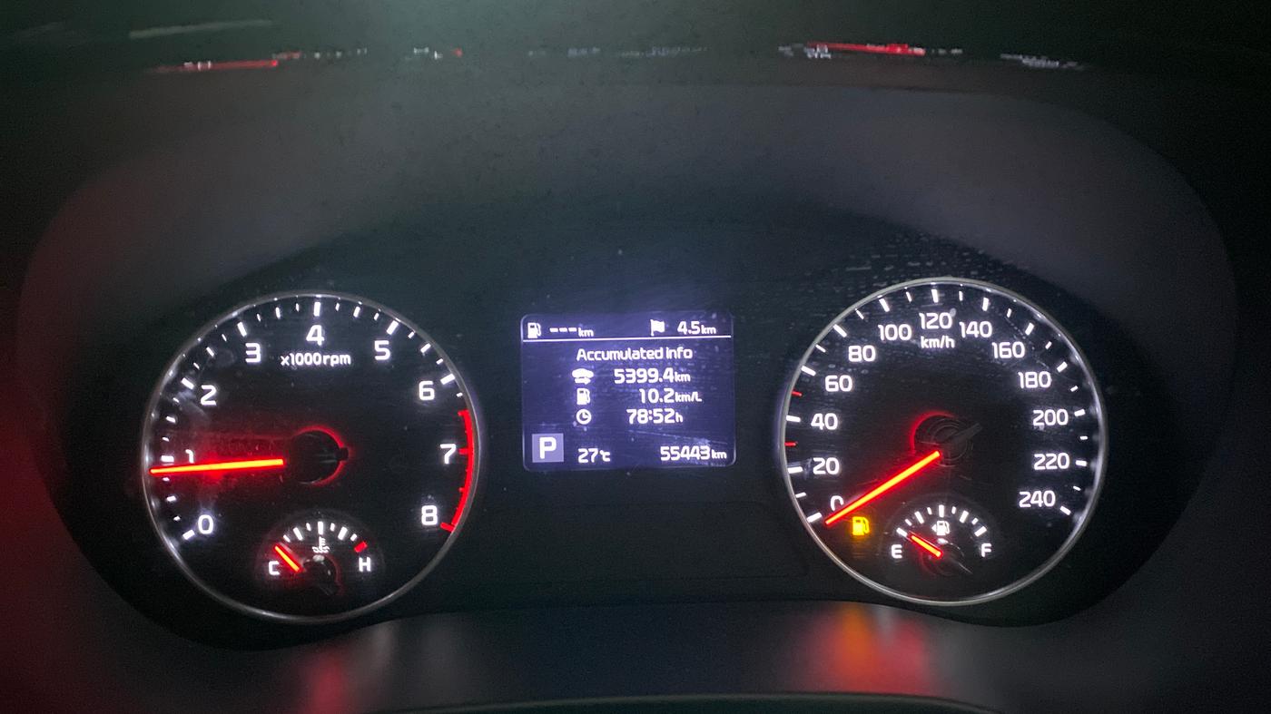 2022 KIA SELTOS  HTX IVT G, Petrol, Automatic, 55,399 km, Odometer Image