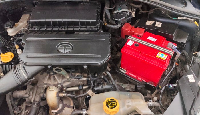 2022 Tata TIGOR XZ PLUS CNG, CNG, Manual, 39,569 km, Engine View - Left