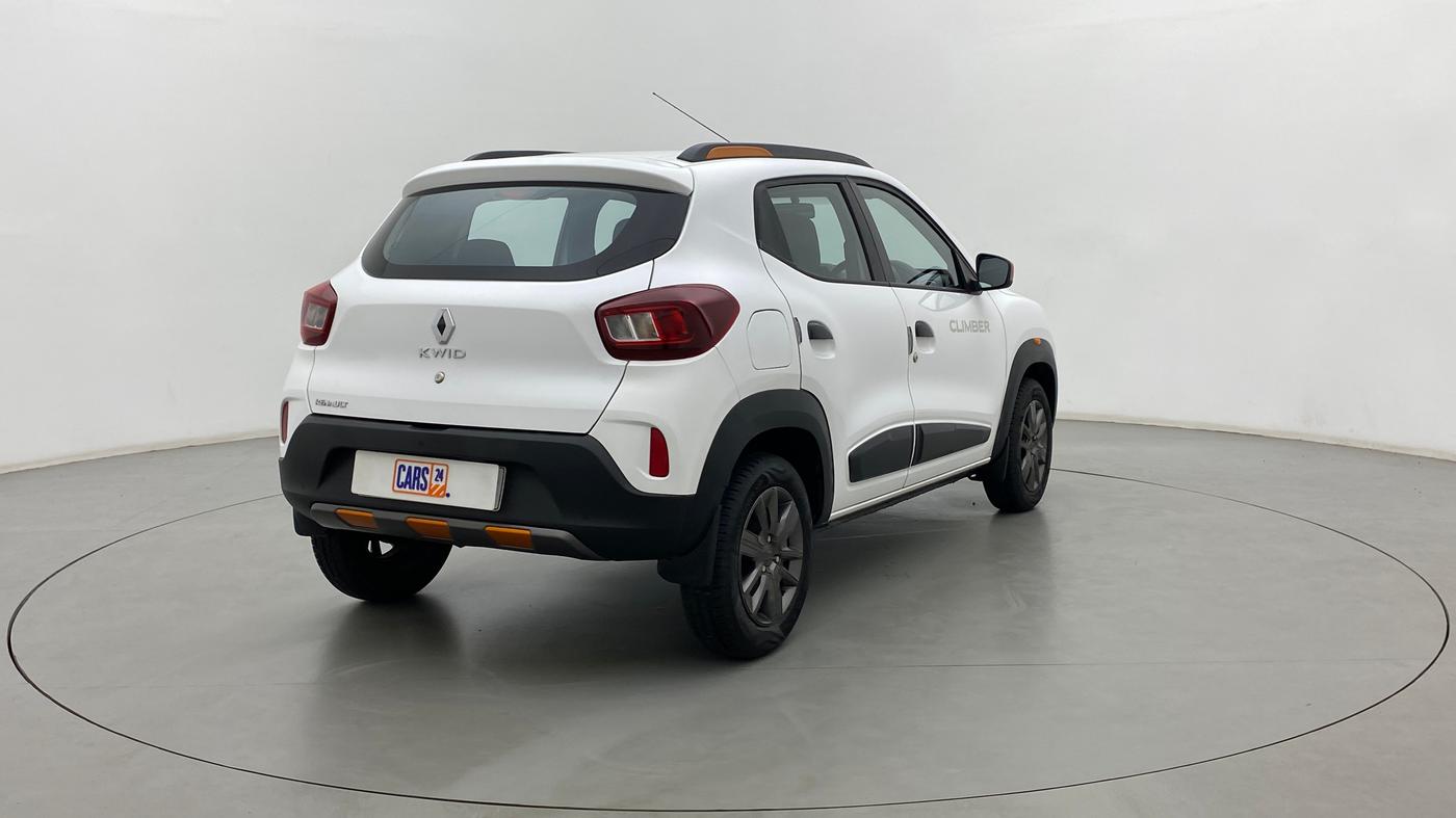 2021 Renault Kwid CLIMBER 1.0 (O), Petrol, Manual, 5,455 km, Right Back Diagonal