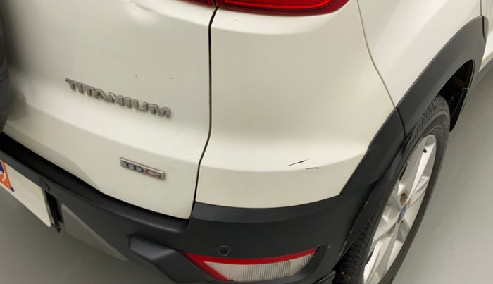 2019 Ford Ecosport TITANIUM 1.5L DIESEL, Diesel, Manual, 60,549 km, Rear bumper - Minor scratches
