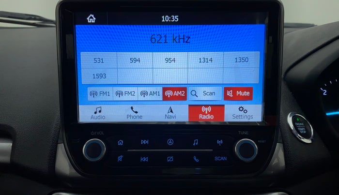 2019 Ford Ecosport TITANIUM 1.5L DIESEL, Diesel, Manual, 60,549 km, Infotainment System