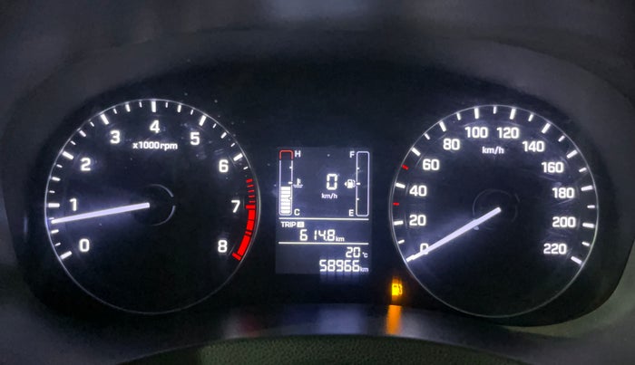 2016 Hyundai Creta SX PLUS 1.6 PETROL, Petrol, Manual, 58,958 km, Odometer Image