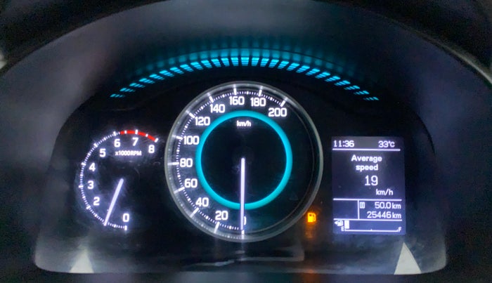 2017 Maruti IGNIS ALPHA 1.2, Petrol, Manual, 25,446 km, Odometer Image