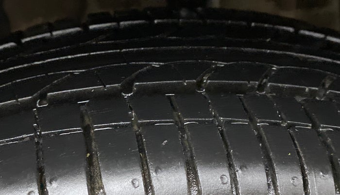 2021 Tata TIGOR 1.2 XZA+ RTN, Petrol, Automatic, 11,071 km, Left Rear Tyre Tread