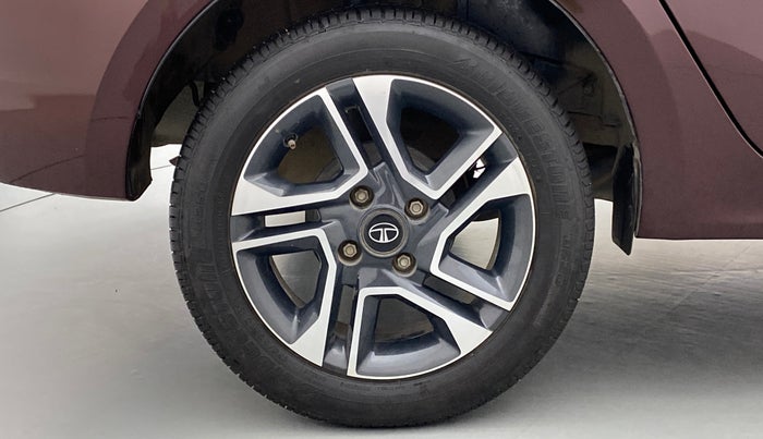 2021 Tata TIGOR 1.2 XZA+ RTN, Petrol, Automatic, 11,071 km, Right Rear Wheel