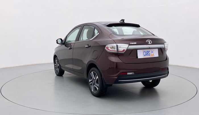 2021 Tata TIGOR 1.2 XZA+ RTN, Petrol, Automatic, 11,071 km, Left Back Diagonal