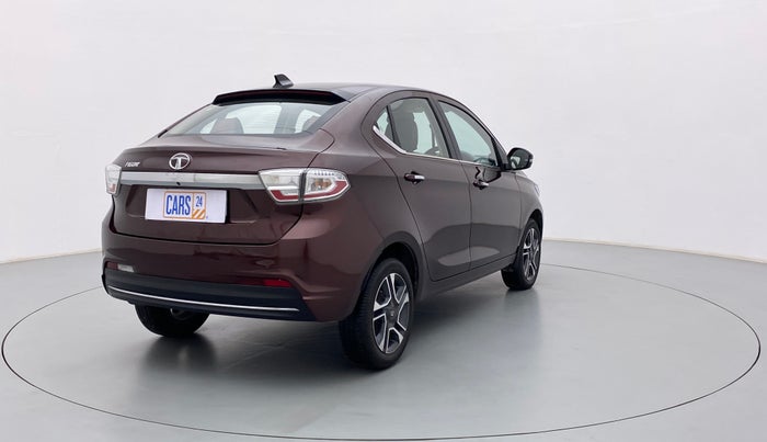 2021 Tata TIGOR 1.2 XZA+ RTN, Petrol, Automatic, 11,071 km, Right Back Diagonal