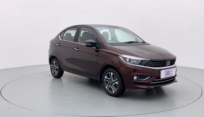 2021 Tata TIGOR 1.2 XZA+ RTN, Petrol, Automatic, 11,071 km, Right Front Diagonal