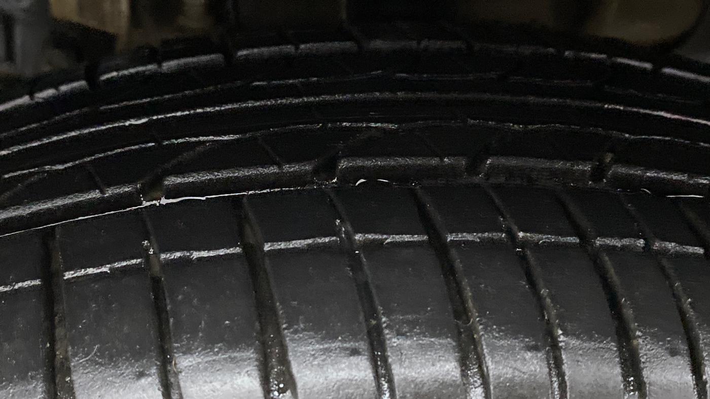 2021 Tata TIGOR 1.2 XZA+ RTN, Petrol, Automatic, 11,071 km, Left Front Tyre Tread