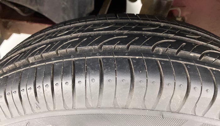 2016 Tata Nano TWIST XTA, Petrol, Automatic, 25,457 km, Left Front Tyre Tread