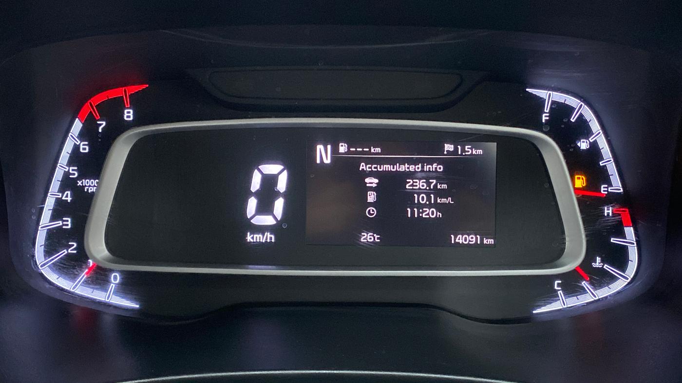2020 KIA SONET GTX + 1.0 IMT, Petrol, Manual, 14,135 km, Odometer Image