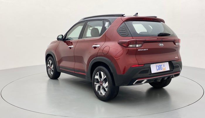 2020 KIA SONET GTX + 1.0 IMT, Petrol, Manual, 14,135 km, Left Back Diagonal