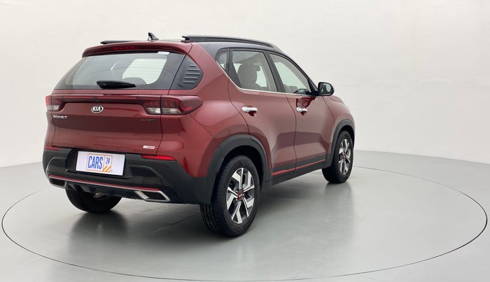 2020 KIA SONET GTX + 1.0 IMT, Petrol, Manual, 14,135 km, Right Back Diagonal
