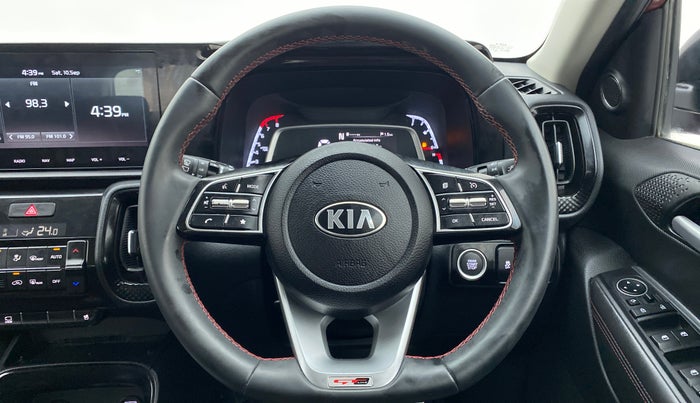 2020 KIA SONET GTX + 1.0 IMT, Petrol, Manual, 14,135 km, Steering Wheel Close Up