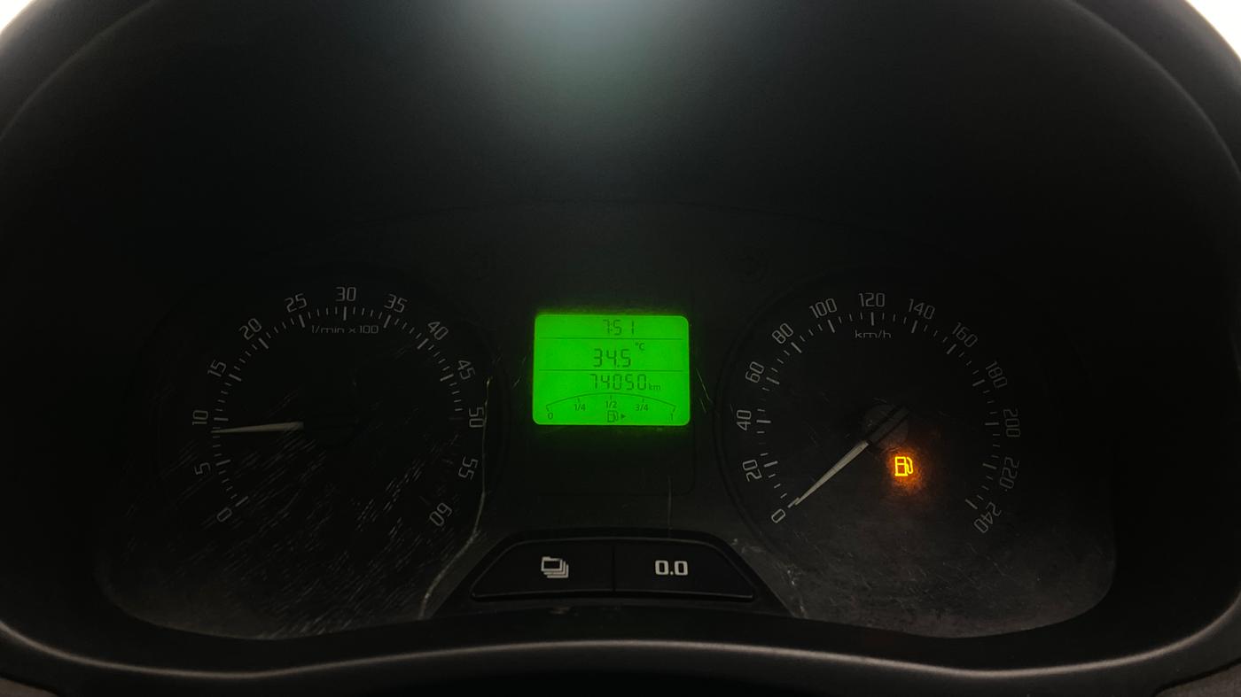 2013 Skoda Fabia AMBIENTE 1.2 TDI, Diesel, Manual, 74,045 km, Odometer Image