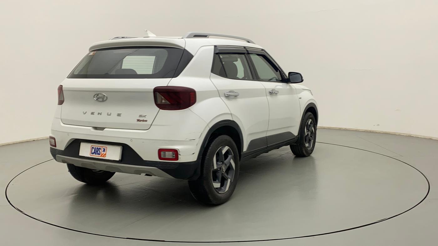 2019 Hyundai VENUE SX PLUS 1.0 TURBO DCT, Petrol, Automatic, 72,340 km, Right Back Diagonal