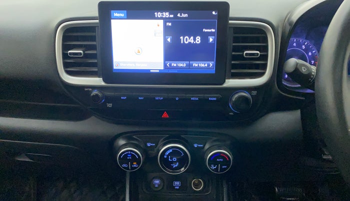 2019 Hyundai VENUE SX PLUS 1.0 TURBO DCT, Petrol, Automatic, 72,340 km, Air Conditioner