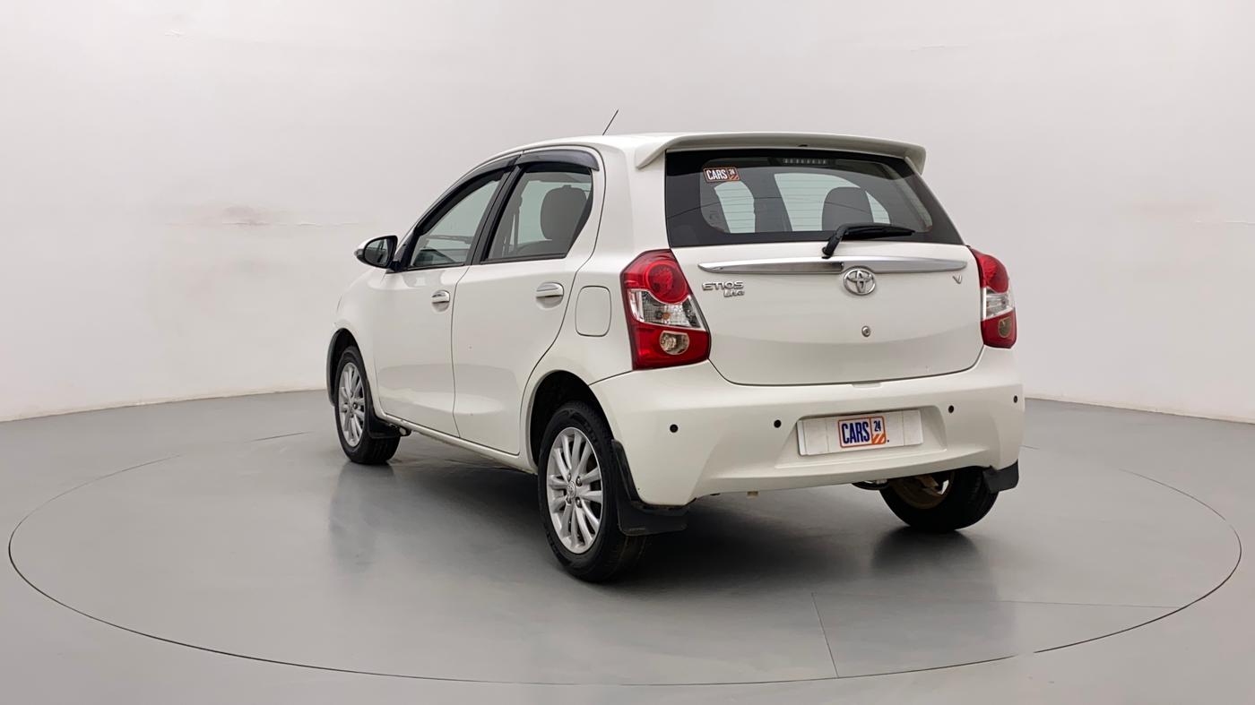 2013 Toyota Etios Liva V, Petrol, Manual, 41,679 km, Left Back Diagonal