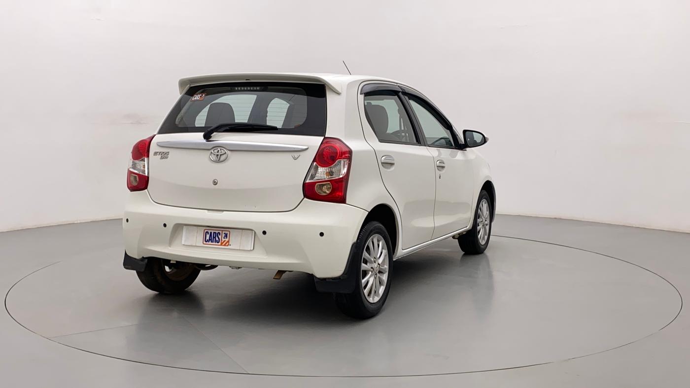2013 Toyota Etios Liva V, Petrol, Manual, 41,679 km, Right Back Diagonal