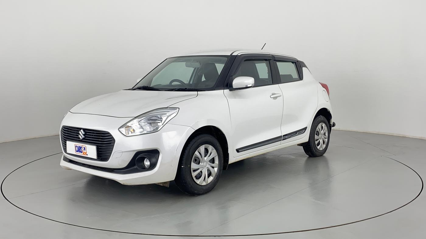 2018 Maruti Swift VXI D, Petrol, Manual, 48,809 km, Left Front Diagonal