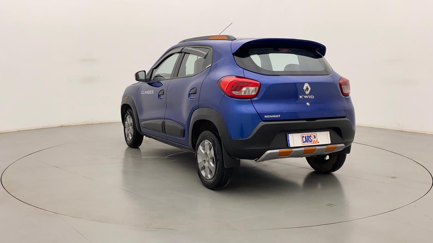 2018 Renault Kwid CLIMBER 1.0, Petrol, Manual, 37,650 km, Left Back Diagonal