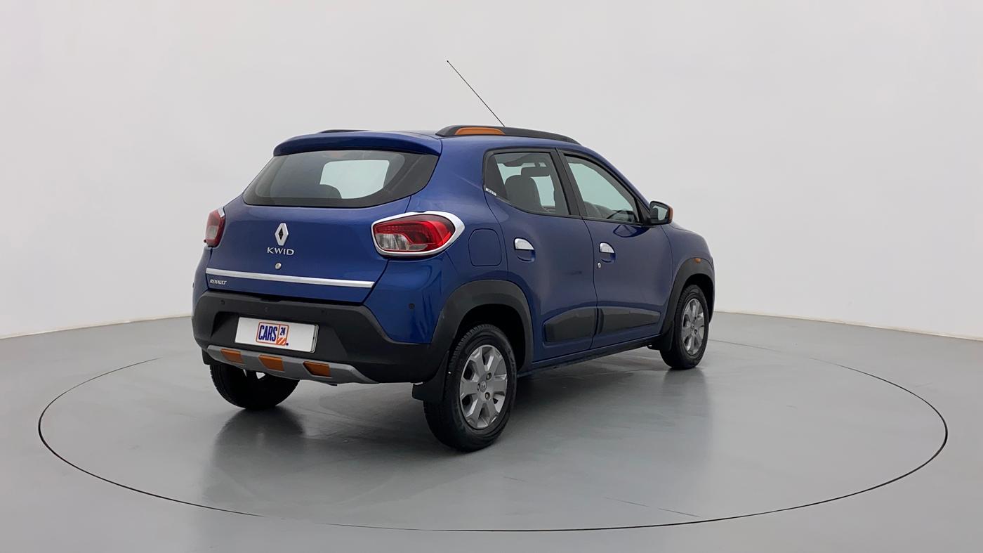 2018 Renault Kwid CLIMBER 1.0, Petrol, Manual, 23,896 km, Right Back Diagonal
