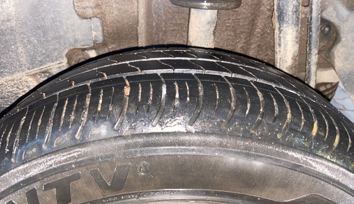 2024 Tata TIGOR XZ PLUS CNG, CNG, Manual, 25,960 km, Left Rear Tyre Tread