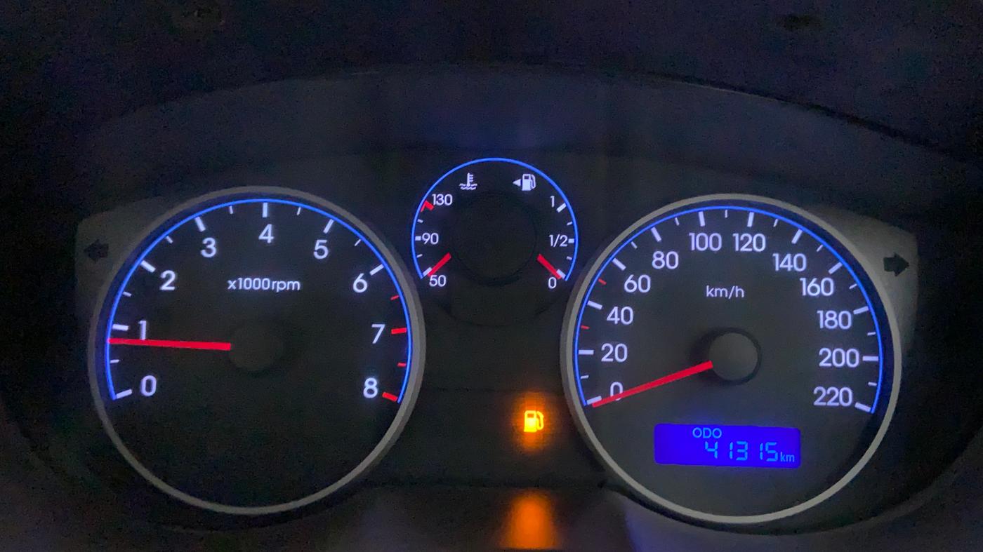2010 Hyundai i20 SPORTZ 1.2, Petrol, Manual, 42,073 km, Odometer Image