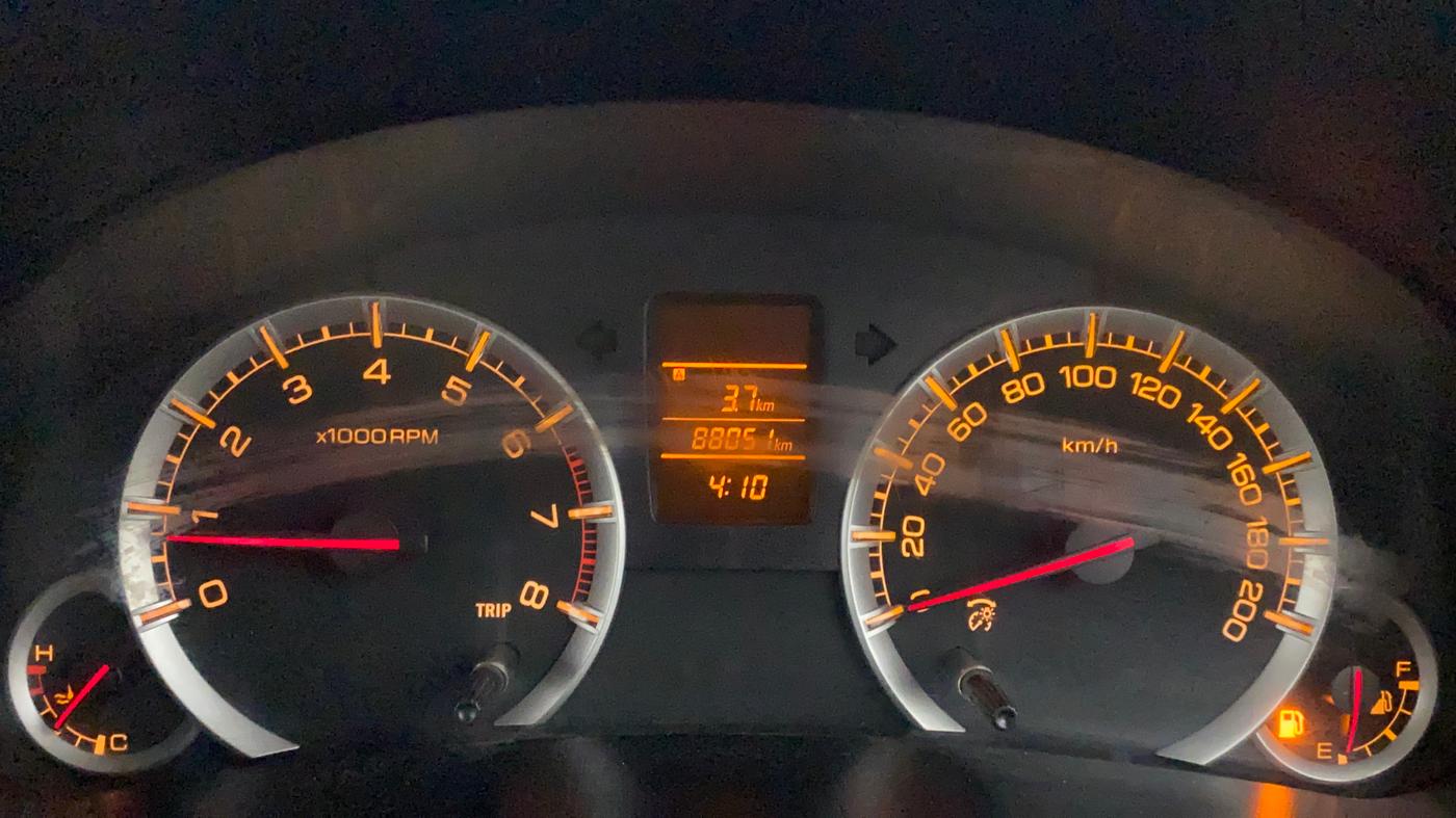 2014 Maruti Swift VXI, Petrol, Manual, 88,051 km, Odometer Image