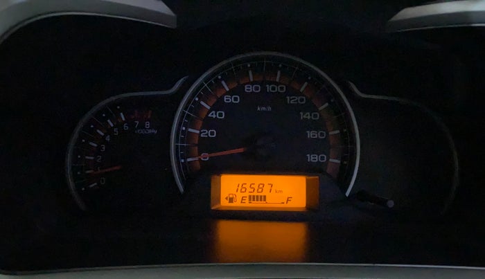 2017 Maruti Alto K10 VXI, Petrol, Manual, 16,622 km, Odometer Image