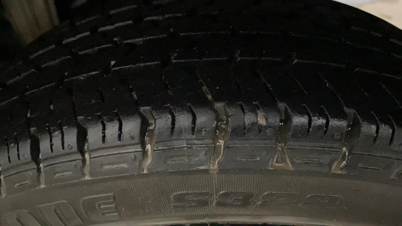 2017 Maruti Alto K10 VXI, Petrol, Manual, 16,622 km, Left Rear Tyre Tread