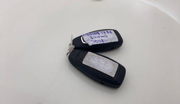 2016 Ford Ecosport TITANIUM 1.5L DIESEL, Diesel, Manual, 34,285 km, Key Close Up