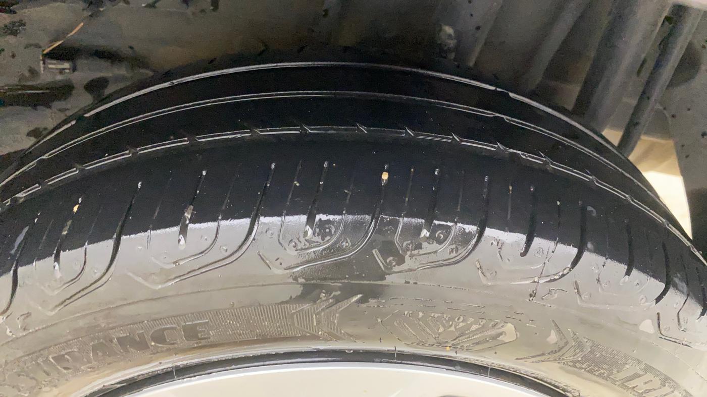 2023 Tata TIGOR XM PETROL, Petrol, Manual, 45,710 km, Left Rear Tyre Tread