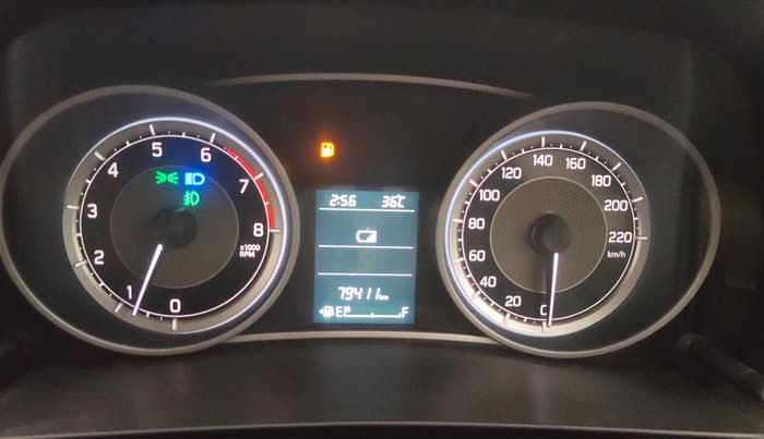 2017 Maruti Dzire ZXI, Petrol, Manual, 79,372 km, Odometer Image