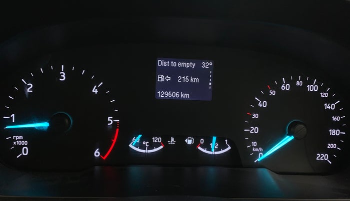 2018 Ford Ecosport TITANIUM 1.5L SIGNATURE EDITION (SUNROOF) DIESEL, Diesel, Manual, 1,29,502 km, Odometer Image