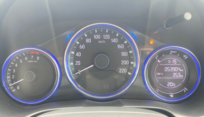 2015 Honda City 1.5L I-VTEC VX, Petrol, Manual, 53,865 km, Odometer Image