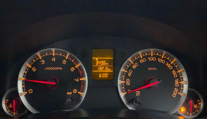 2014 Maruti Swift VXI, Petrol, Manual, 19,335 km, Odometer Image