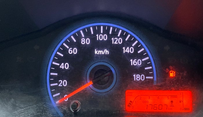2017 Datsun Redi Go T (O), Petrol, Manual, 17,658 km, Odometer Image
