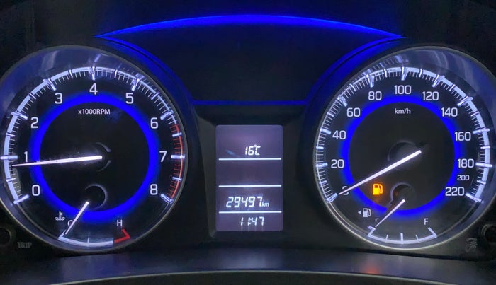 2017 Maruti Baleno DELTA PETROL 1.2, Petrol, Manual, 29,497 km, Odometer Image