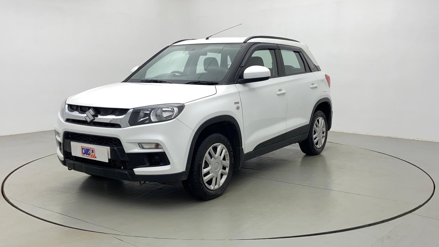 2019 Maruti Vitara Brezza VDI, Diesel, Manual, 27,948 km, Left Front Diagonal (45- Degree) View